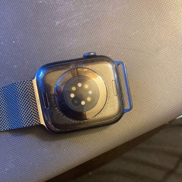 iCloud locked Apple Series 7 sapphire ION 45mm Aluminum read description LOCKED - Picture 2 of 5